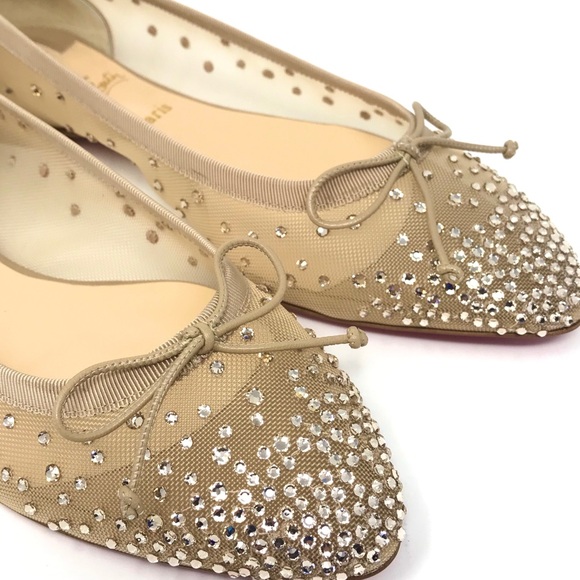 Brand New Christian Louboutin Patio Flat Rete - Picture 5 of 8